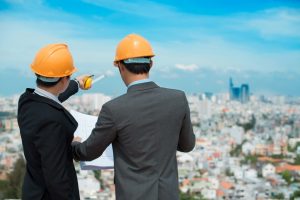 Men In Construction Site