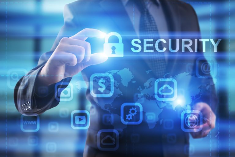 tech security and safety concept