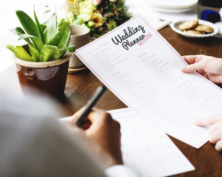 a wedding planner list
